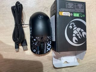 Ratón óptico 3 modos: cable/inalámbrico