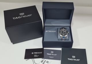 TAG Heuer Aquaracer Automático Plata/Negro