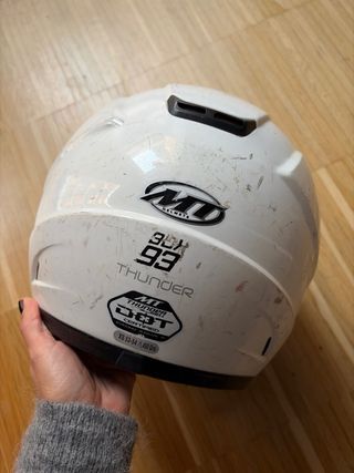 Casco integral MT blanco