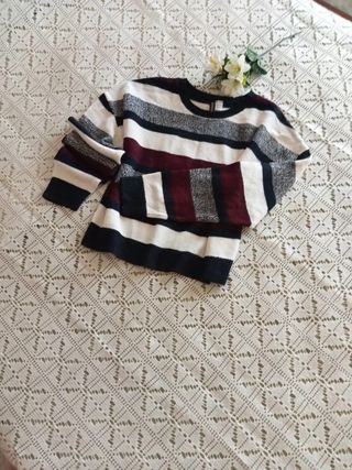 Jersey rayas colores Lana T ML
