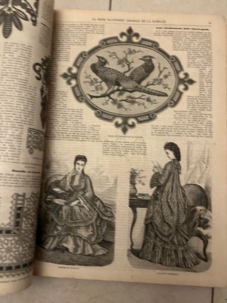 Rari libri moda antichi La Mode Illustrée