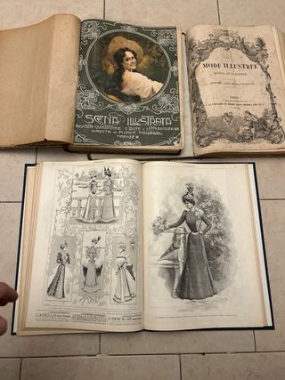 Rari libri moda antichi La Mode Illustrée