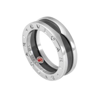 Anillo Bulgari B.Zero1 Cerámica Negra