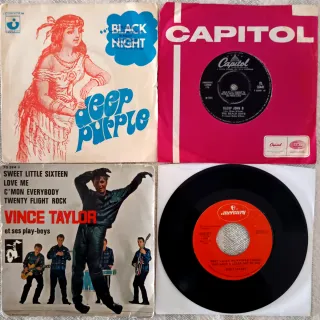 20 Vinilos Singles Años 60-70s Pop/Rock