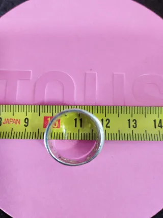 Anillo TOUS Calado Plata. Original