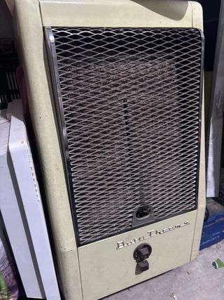 Estufa Beige Metálica vintage ,