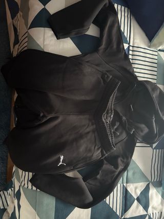 Chándal Puma Negro Niño