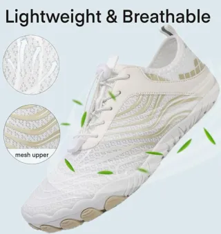 Scarpe bianche per sport d'acqua unisex tg 39