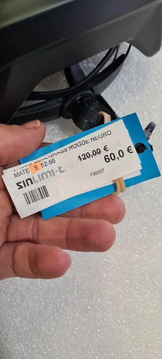 Casco Bluegrass Rogue Negro Talla S