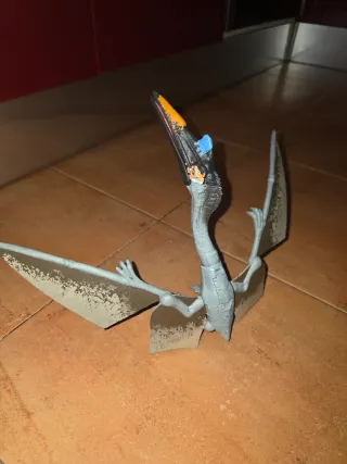 Dinosaurios quetzalcoatlus y gigantosaurio