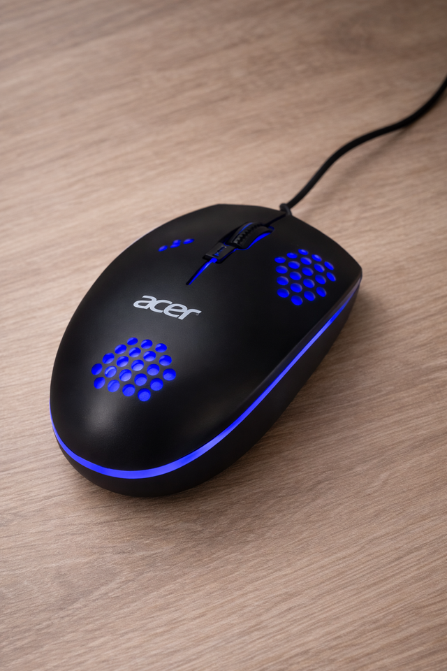 Ratón alámbrico Acer Shadow Knight Ratón con cable