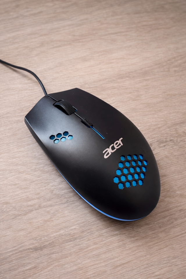 Ratón alámbrico Acer Shadow Knight Ratón con cable