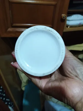 3 Jarrón de cerámica azul y blanco