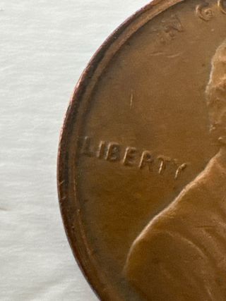 Moneda 1 Centavo Lincoln 1969 Error