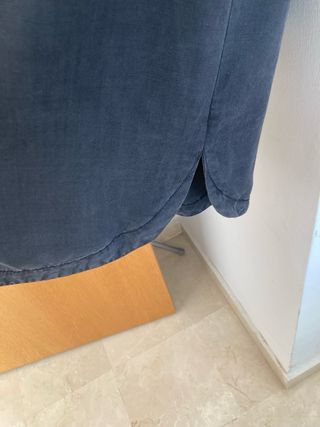 Vestido camisero negro