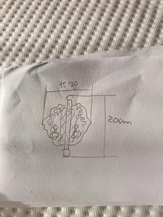 Herraje antiguo decorativo dorado