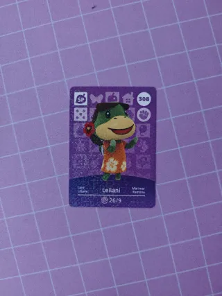 Cartas Amiibo Animal Crossing Serie 4