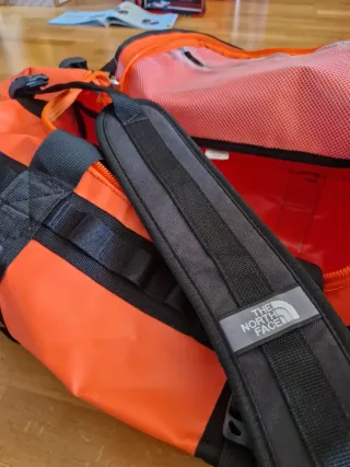 Bolsa The North Face Naranja y Negra