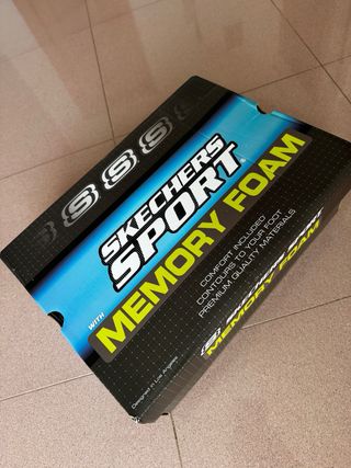 Zapatos Skechers Sport Memory Foam Negros