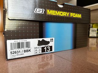 Zapatos Skechers Sport Memory Foam Negros