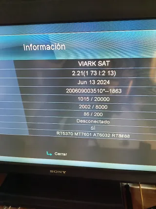 Decodificador Viark Sat