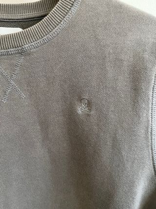 Sudadera Scalpers Chico coler verde caqui