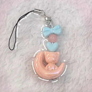 Colgante Gatito Luna Móvil