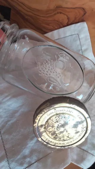 Barattolo in vetro vintage Bormioli Rocco