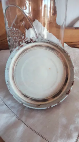 Barattolo in vetro vintage Bormioli Rocco