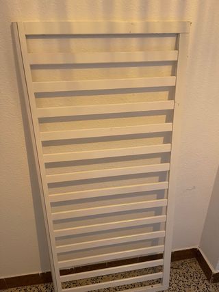Cuna para bebé blanca+colchón