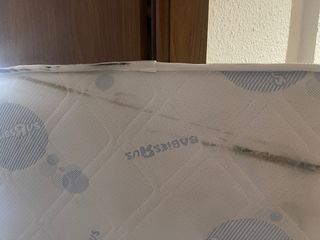 Cuna para bebé blanca+colchón