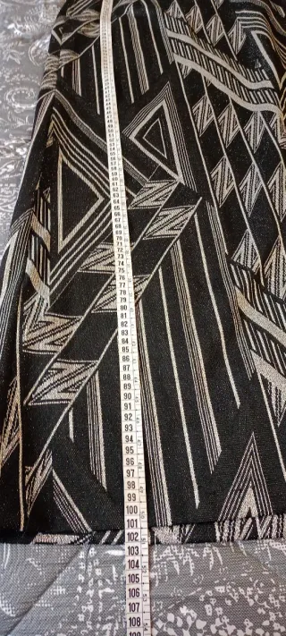 Gonna Midi Vintage Anni '80 Geometrica M