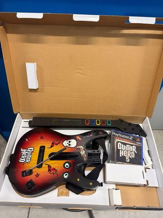 Guitar Hero 5 con Guitarra PS2