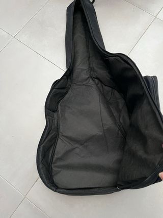 Funda para guitarra negra
