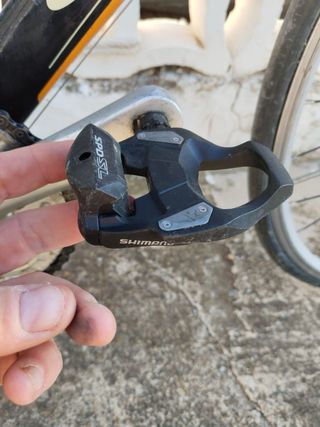 Bicicleta Orbea Aqua Negra/Naranja Talla 53/54 M