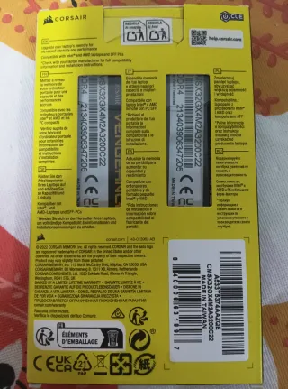 Corsair Vengeance SODIMM DDR4 32GB