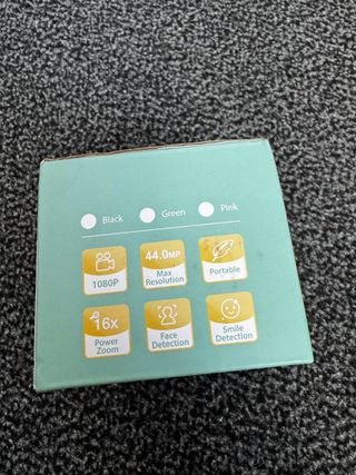 Cámara de fotos digital compacta