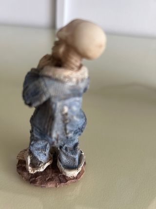 Figura adorno esqueleto pareja y músico