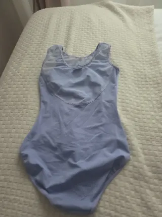 Mallot de ballet y falda, talla 9/10