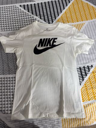 Camiseta Nike Blanca Logo Swoosh