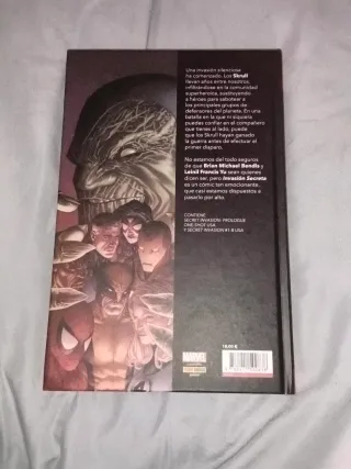 Reedición marvel must have invasión secreta