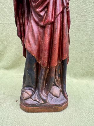 Virgen del Carmen Escayola Policromada S. XIX