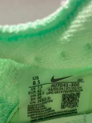 Nike Alphafly 3 Talla 42