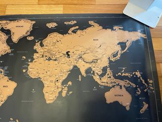 Mappa del Mondo x segnare i  propri viaggi