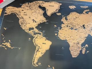 Mappa del Mondo x segnare i  propri viaggi