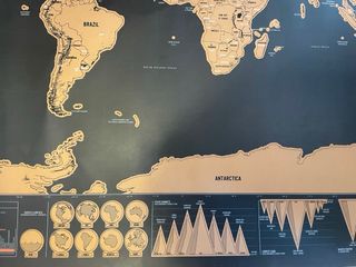 Mappa del Mondo x segnare i  propri viaggi