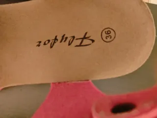 Sandalias cuña rojas