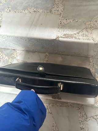 Maletín Prada Negro Piel