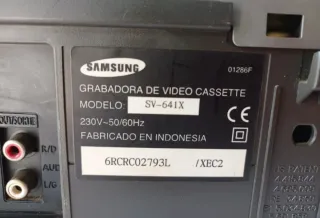 Videograbador VHS-Scart Hdmi+Películas