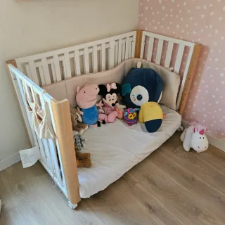 Cuna convertible Kinderkraft Koya +2colchones